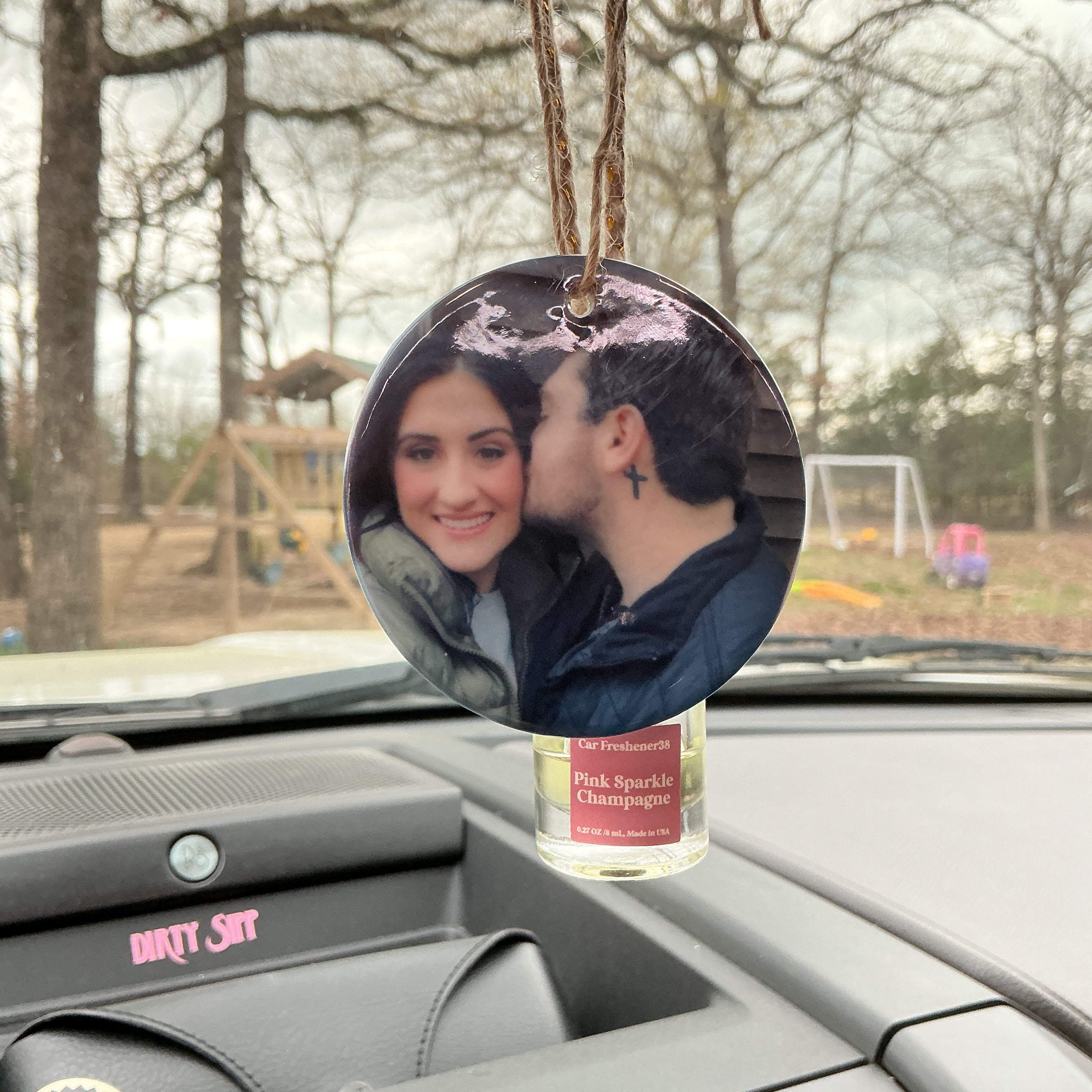 Custom Ceramic Car Tags